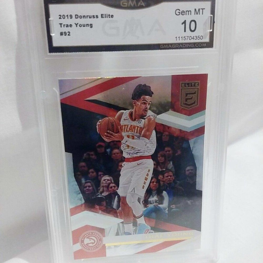 2019 Donruss Elite Trae Young #92 GMA 10